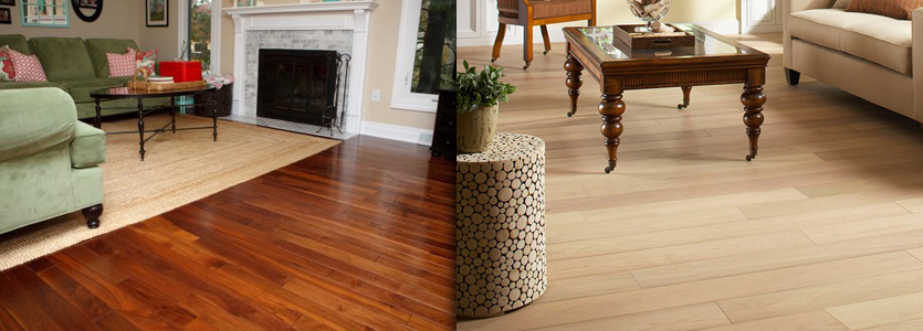 ease and durability of laminate and the style of traditional hardwood, slate, stone or ceramic